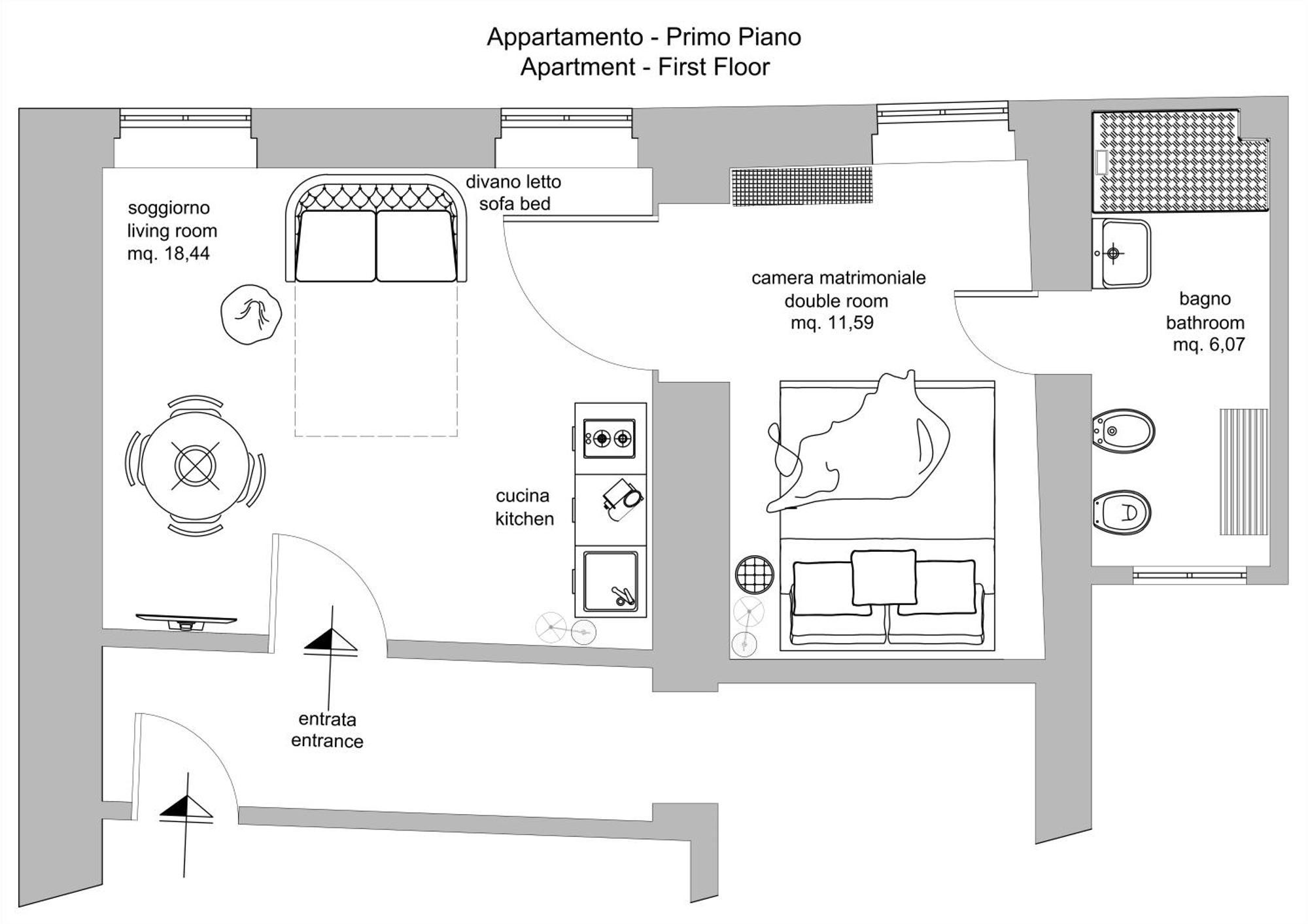 Casa Marzia Appartement *